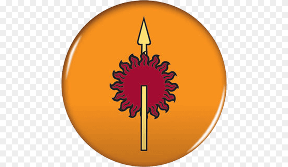 Game Of Thrones House Martell Magnet Got House Martell Sigil, Spear, Weapon Free Png