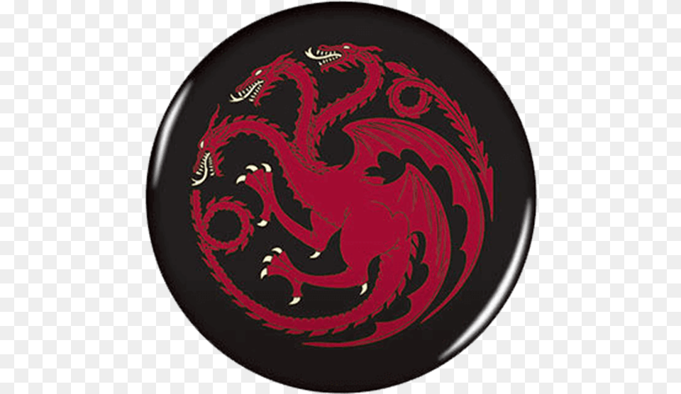 Game Of Thrones House Targaryen Magnet Game Of Thrones Targaryen, Plate Free Png Download