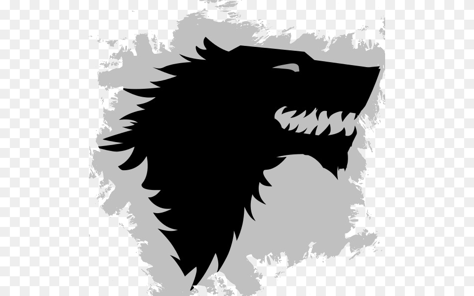 Game Of Thrones House Transparent Background, Silhouette, Stencil, Animal, Fish Png