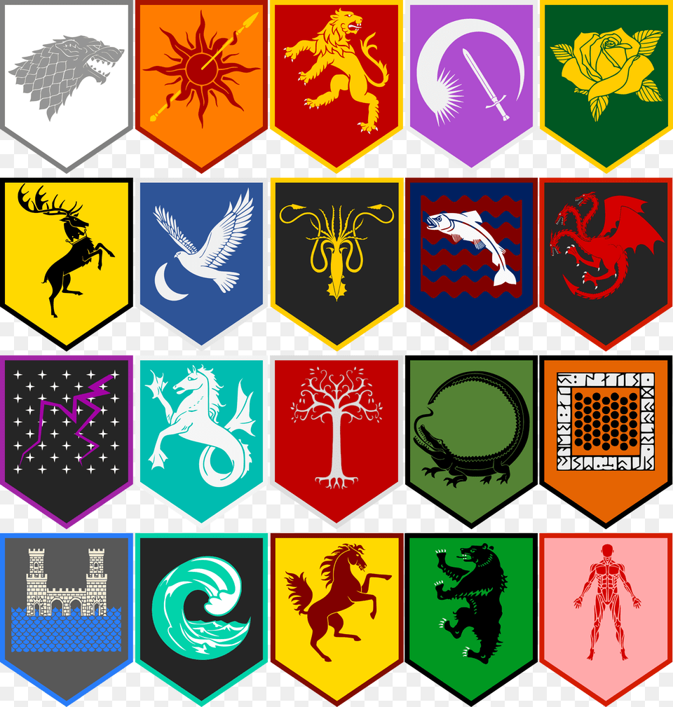 Game Of Thrones Houses M, Accessories, Tie, Formal Wear, Male Free Png Download