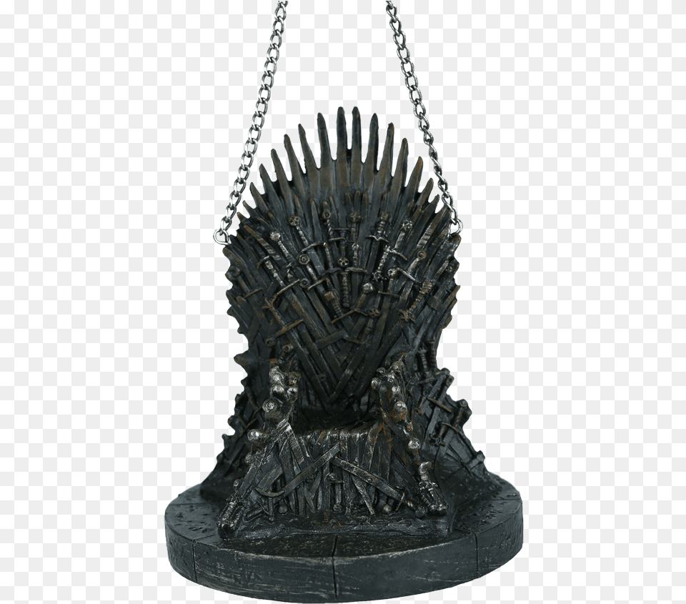 Game Of Thrones Iron Throne Ornament The Iron Throne, Furniture Png Image