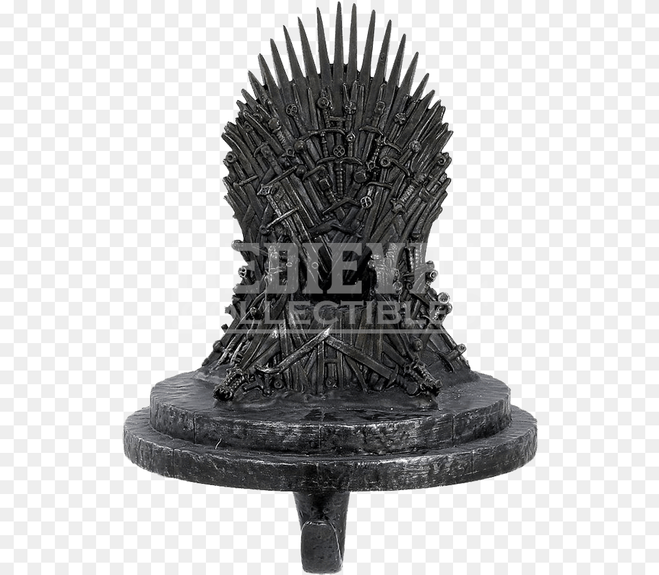 Game Of Thrones Iron Throne Stocking Hanger Kurt Adler 6 Inch Game Of Thrones Stocking Holder, Furniture Free Png