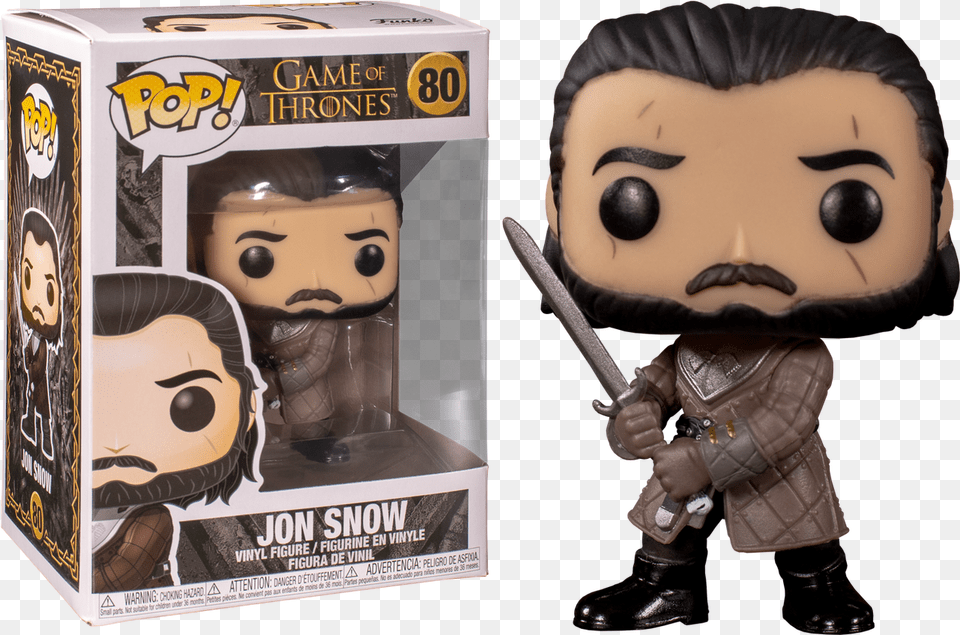 Game Of Thrones Jon Snow Battle Of Winterfell Pop Vinyl Funko Pop Game Of Thrones Jon Snow, Doll, Toy, Adult, Female Free Png