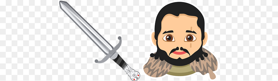 Game Of Thrones Jon Snow Longclaw Sword Cursor U2013 Custom Cartoon, Weapon, Blade, Dagger, Knife Free Transparent Png