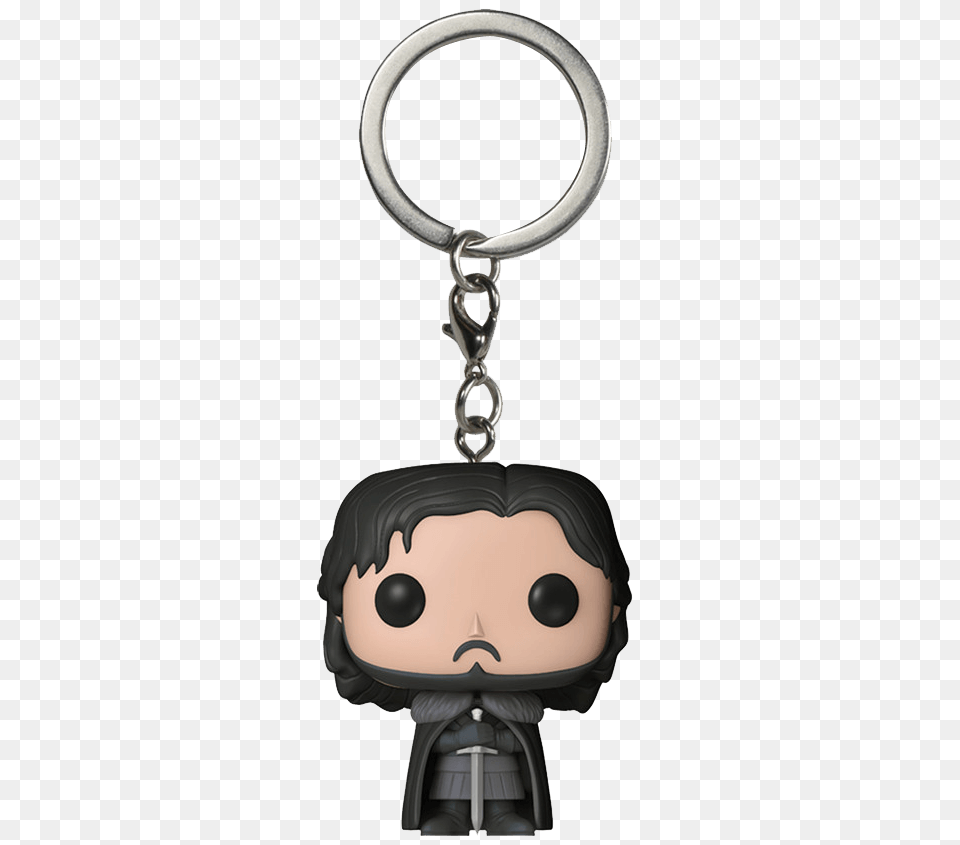 Game Of Thrones Jon Snow Pocket Pop Keychain, Accessories, Earring, Face, Head Png Image