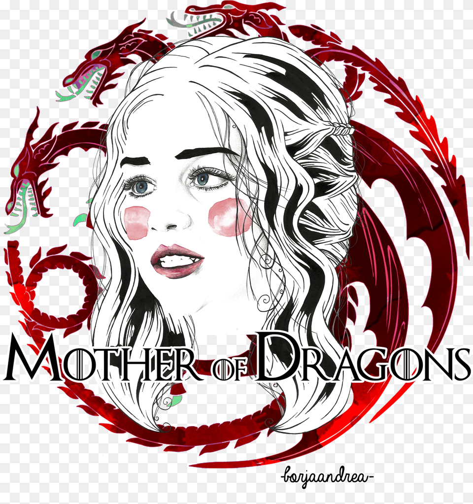 Game Of Thrones Khaleesi Dragon Poster Print Portrait A4, Publication, Book, Adult, Wedding Png
