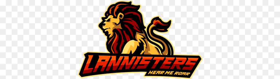 Game Of Thrones Lannister Sport Logo, Animal, Lion, Mammal, Wildlife Png