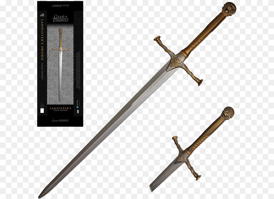 Game Of Thrones Lannister Sword, Weapon, Blade, Dagger, Knife Free Png