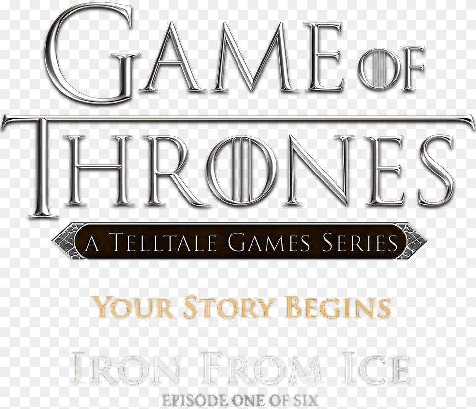 Game Of Thrones Logo Image Game Of Thrones, Book, Publication, Advertisement, Poster Free Png Download