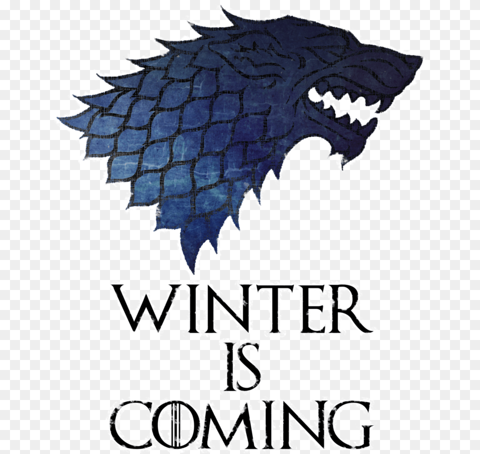 Game Of Thrones Logo Winter Is Coming Vector, Leaf, Plant, Ice, Animal Png Image