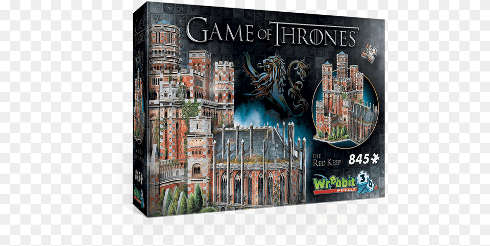 Game Of Thrones Red Keep 3d Puzzle Game Of Thrones Puzzl, Advertisement, Art, Painting, Poster Png