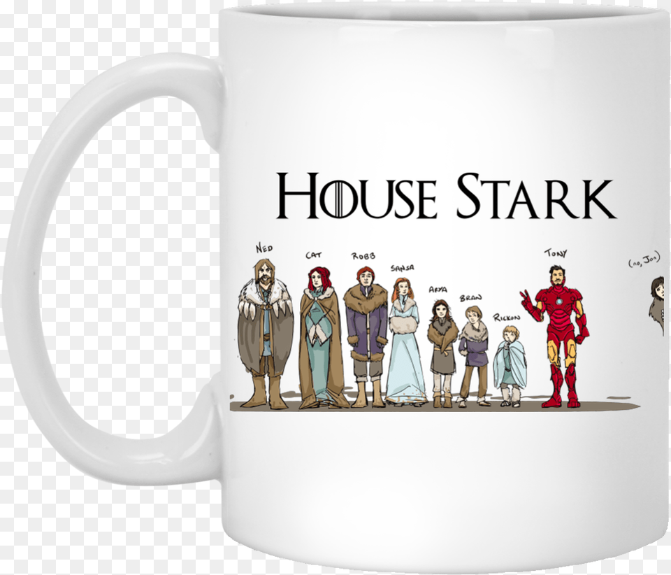 Game Of Thrones Stark Game Of Thrones Family, Cup, Publication, Person, Female Free Png Download