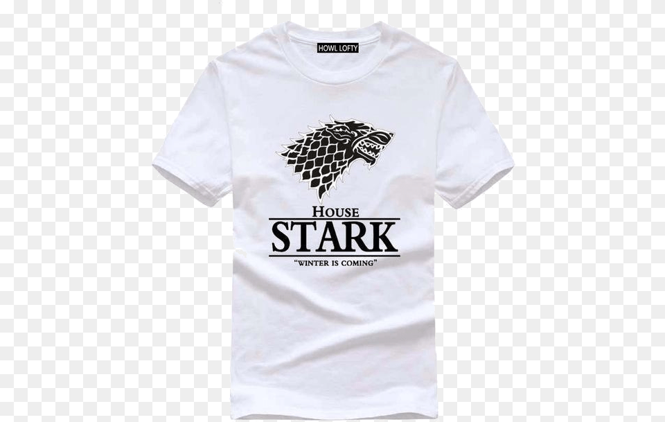 Game Of Thrones Stark T Shirt T, Clothing, T-shirt Free Png