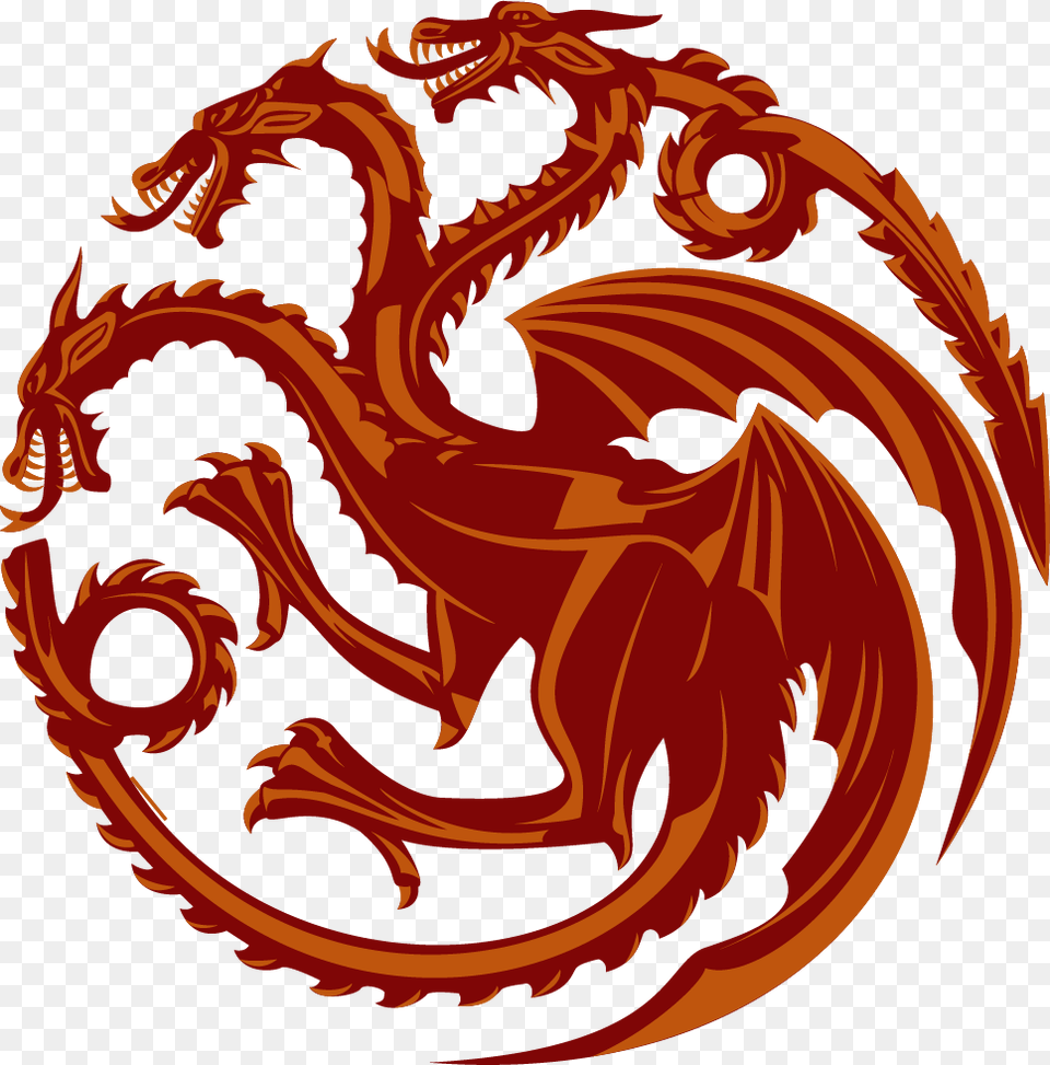 Game Of Thrones Symbols Targaryen, Dragon Free Png Download
