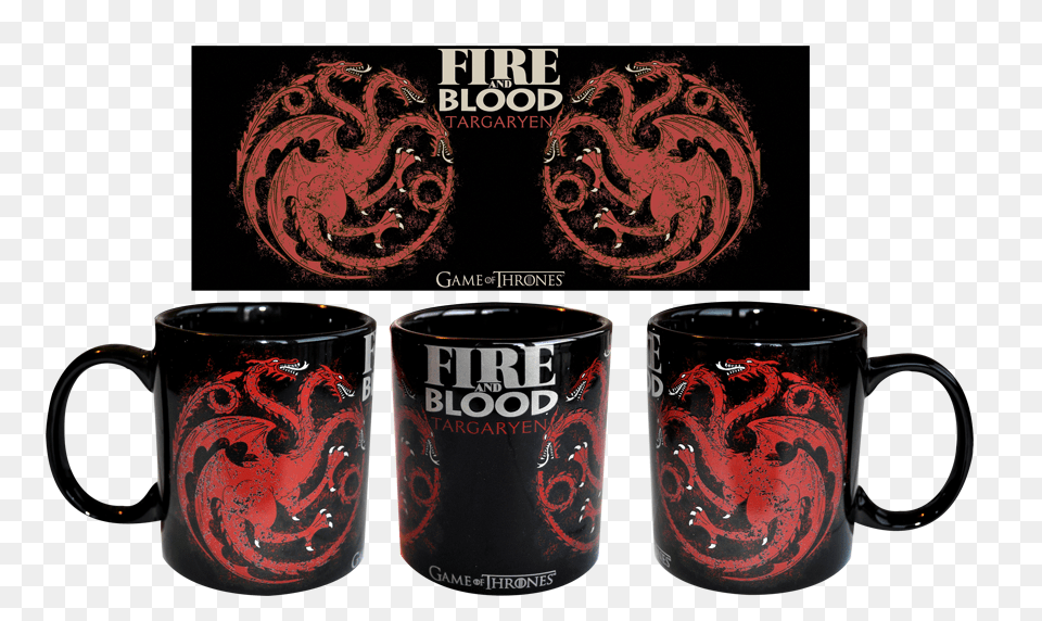 Game Of Thrones Targaryen Fire And Blood Mug Popcultcha, Cup, Beverage, Coffee, Coffee Cup Png