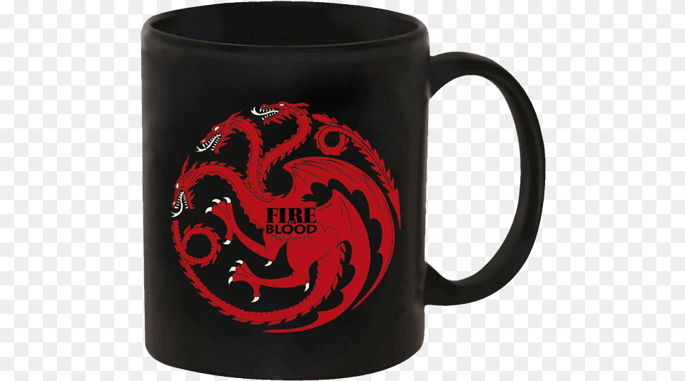 Game Of Thrones Targaryen Mug Daenerys Targaryen Dragon Fanart, Cup, Beverage, Coffee, Coffee Cup Png Image