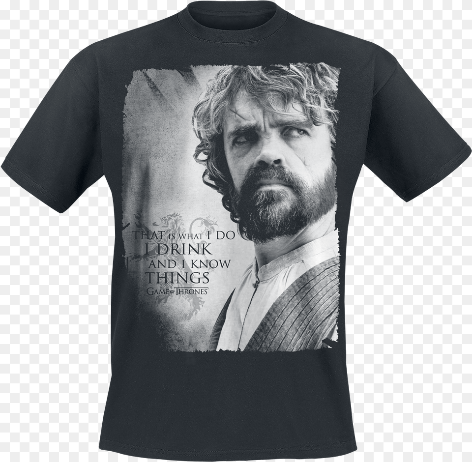 Game Of Thrones Tyrion T Shirt, Clothing, T-shirt, Adult, Male Free Png