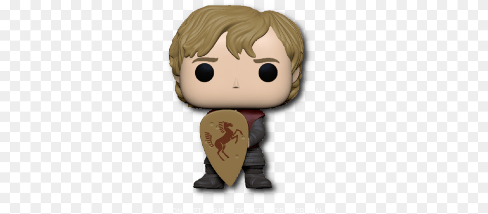 Game Of Thrones Tyrion W Shield Pop Vinyl Figure Funko Pop Tyrion With Shield, Baby, Person, Guitar, Musical Instrument Free Transparent Png