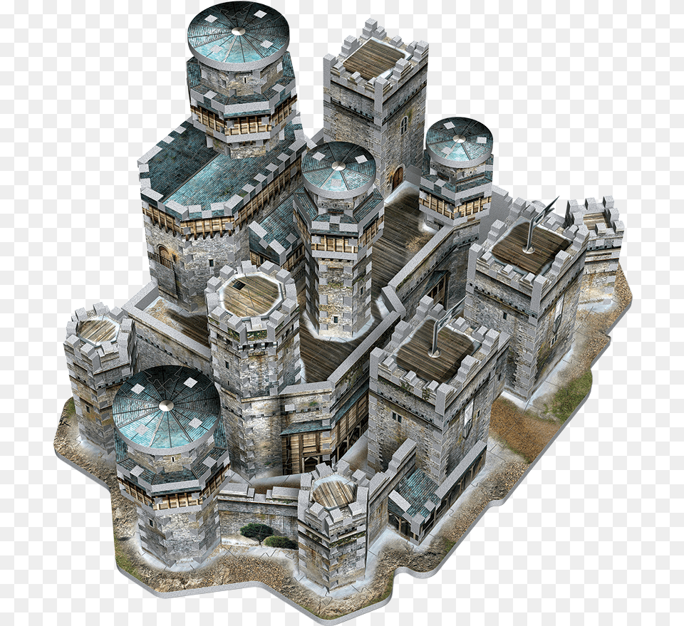 Game Of Thrones Winterfell 3d Puzzle, Architecture, Building, Clock Tower, Tower Png Image