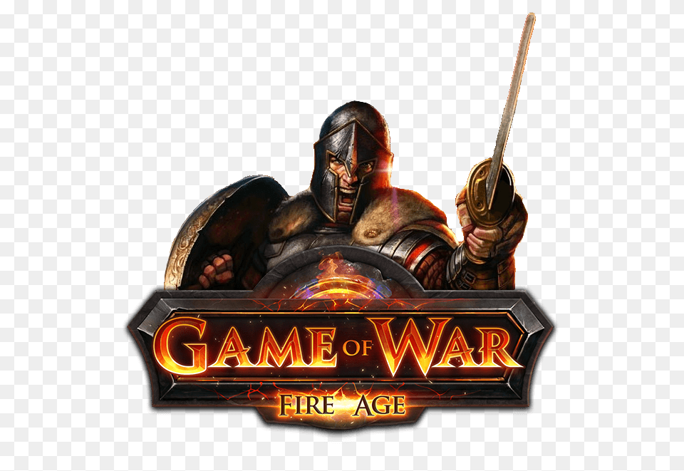Game Of War Fire Age Logo, Adult, Male, Man, Person Free Png Download