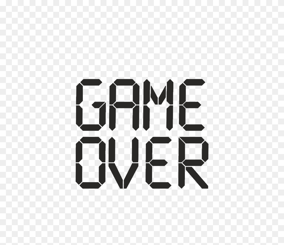Game Over, Computer Hardware, Electronics, Hardware, Monitor Free Png Download