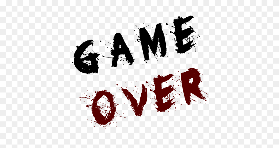 Game Over, Text, Logo Png