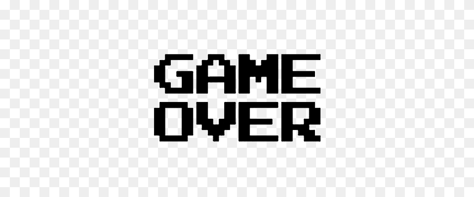 Game Over, Stencil, Scoreboard, Text Free Png Download