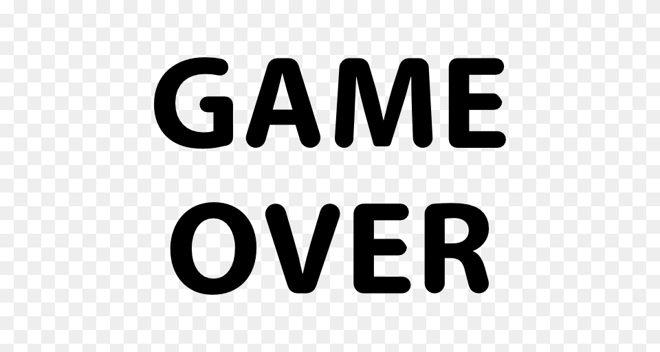 Game Over, Text, Smoke Pipe Free Transparent Png