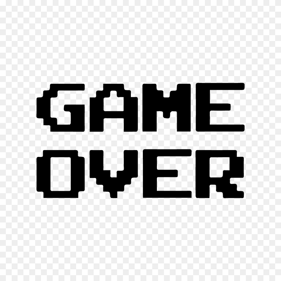 Game Over, Gray Png Image