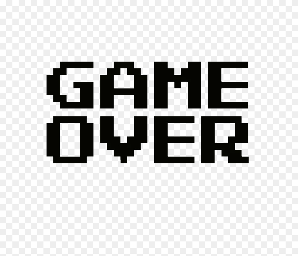 Game Over, Stencil, Scoreboard, Text Png Image