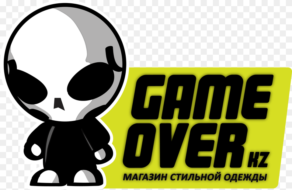 Game Over, Sticker, Alien, Ammunition, Grenade Free Png