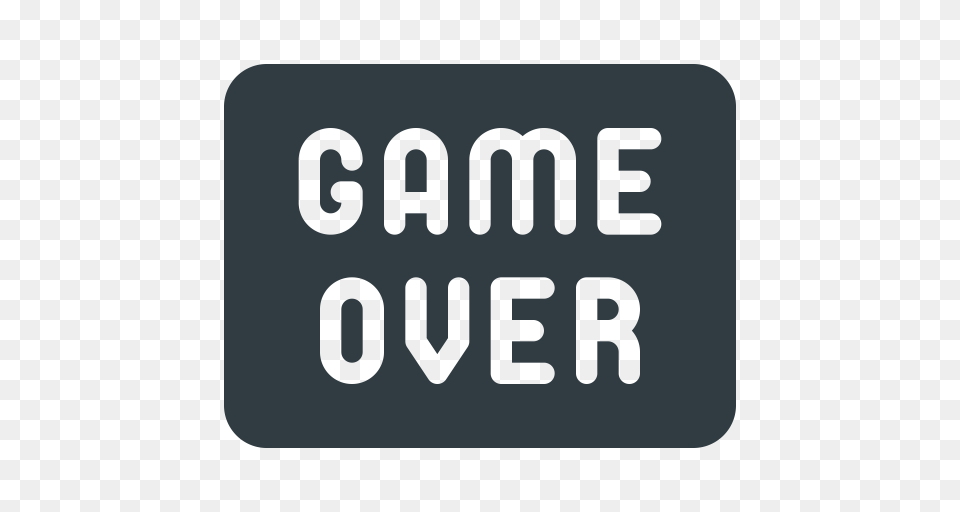 Game Over, Text Free Png