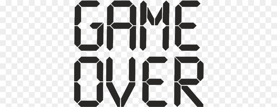 Game Over Illustration, Clock, Digital Clock, Computer Hardware, Electronics Free Png Download