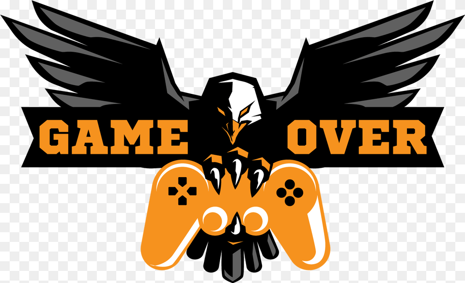 Game Over Pc Virtual Proleague Team Game Over Logo Free Png Download