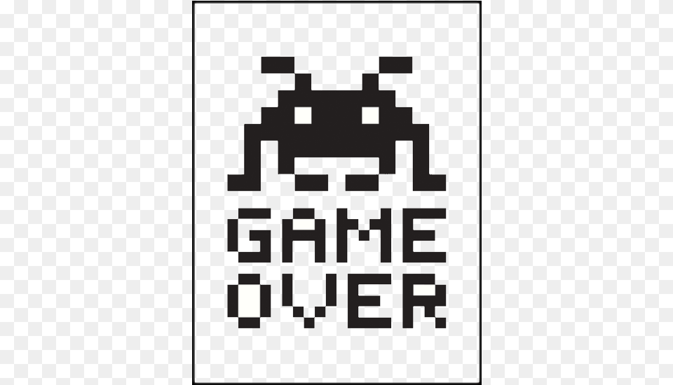 Game Over Space Invaders, Scoreboard Png Image