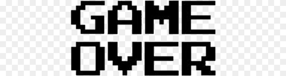 Game Over Transparent Text Game Over, Black, Scoreboard Free Png Download