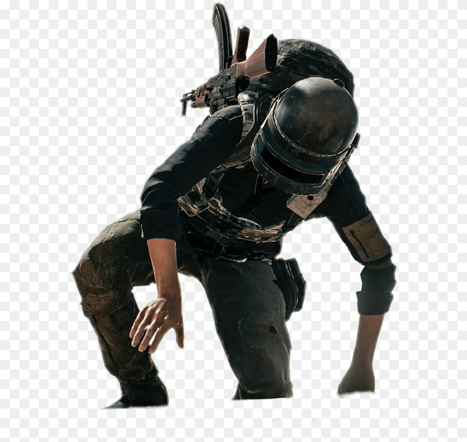 Game Player Pubg Pubgm Pubglogo Pubgmobile Pubgart Action Figure, Helmet, Adult, Male, Man Png Image