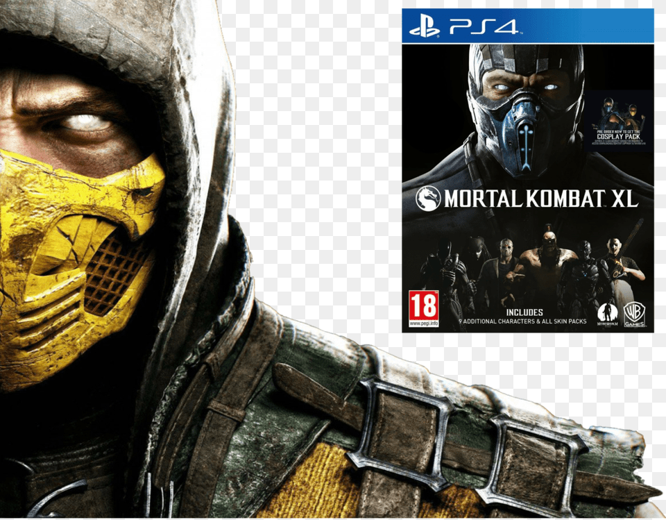 Game Ps4 Mortal Kombat Xl, Adult, Male, Man, Person Free Png Download