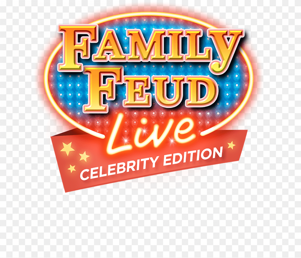 Game Show Heads To Casino Hotel Family Feud Live Celebrity Edition, Light Png