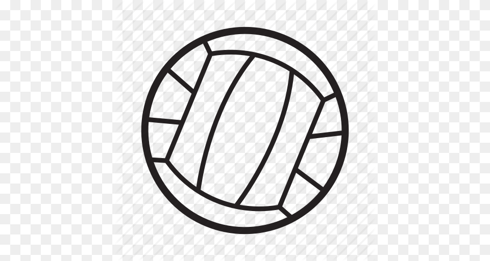 Game Sport Volleyball Volleyball Ball Icon, Machine, Spoke, Sphere, Logo Free Transparent Png