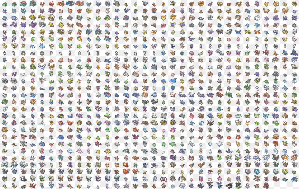 Game Theory Rejects On Twitter All Pokemon Sprites, Flag, Text Png Image