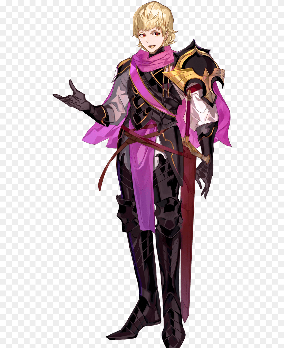 Game Theory Rejects On Twitter Fire Emblem Heroes Siegbert, Book, Clothing, Comics, Costume Png Image