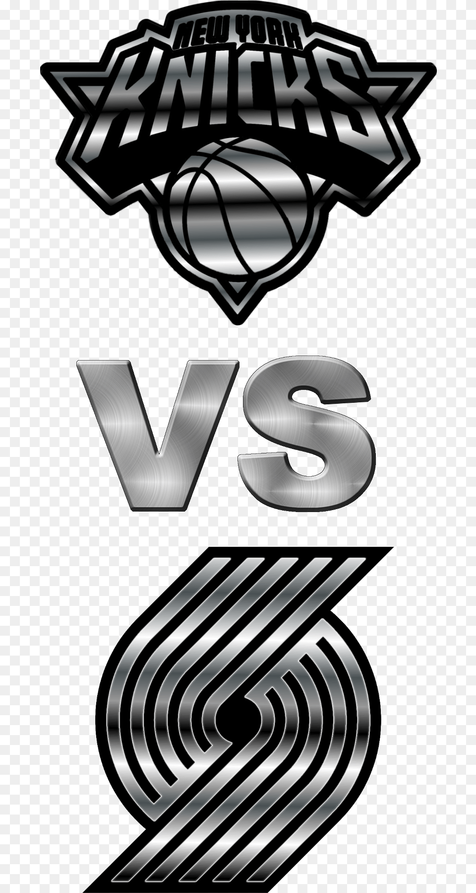Game Thread Game 25 Knicks Blazers December 10 2019 Emblem, Logo, Symbol Png Image