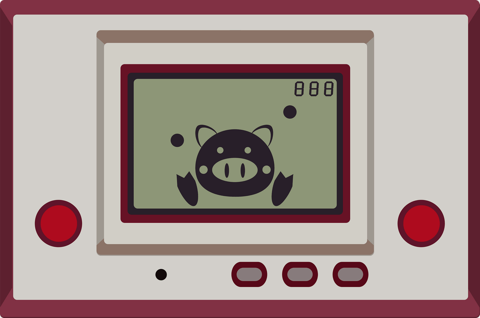 Game Watch Clipart, Animal, Mammal, Pig, Electronics Free Transparent Png