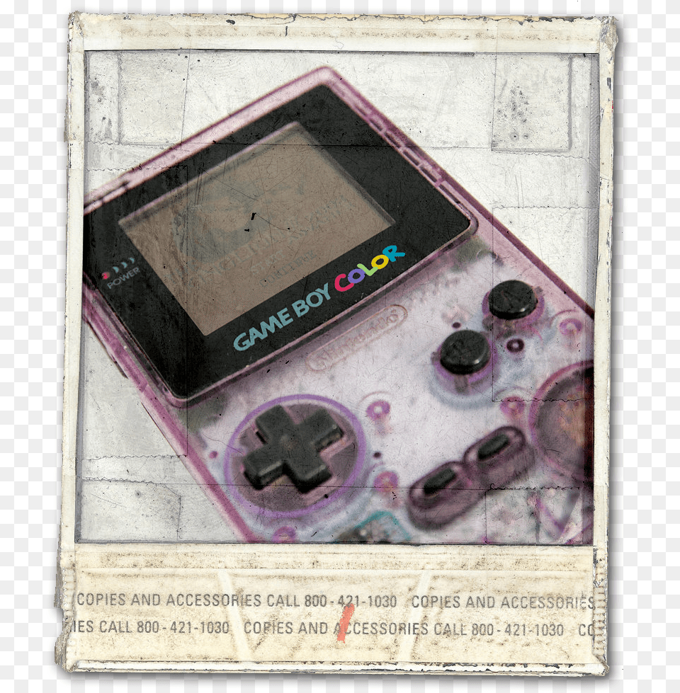 Gameboy Color Lomography, Electronics Free Png