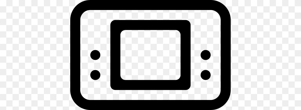 Gameboy Gameboy Icon With And Vector Format For, Gray Png Image
