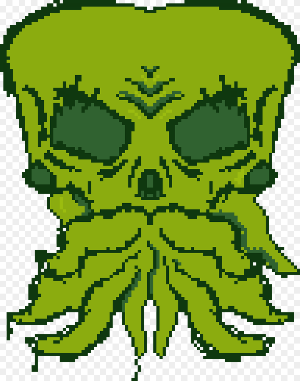 Gameboy Tentacle Skull Illustration, Alien, Art Free Png