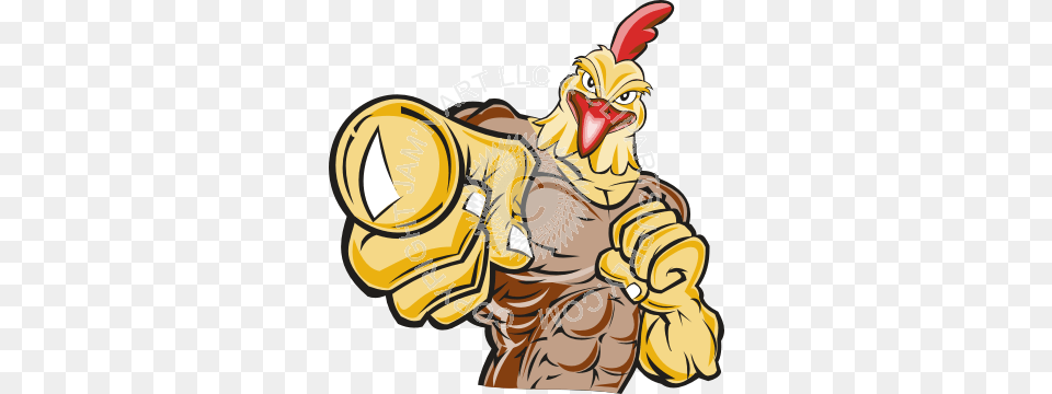 Gamecock Pointing Finger, Book, Comics, Publication, Clothing Free Png