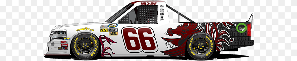 Gamecocks Bolen Motorsports Gamecock Truck, Wheel, Car, Vehicle, Machine Free Transparent Png