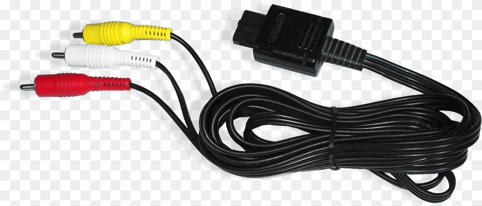 Gamecube Av Cable, Adapter, Electronics, Blade, Dagger Free Png Download